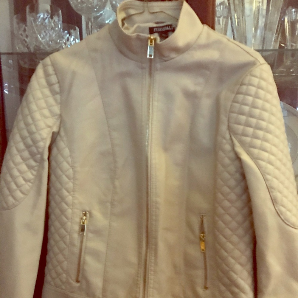 Brand new with tags faux leather moto jacket